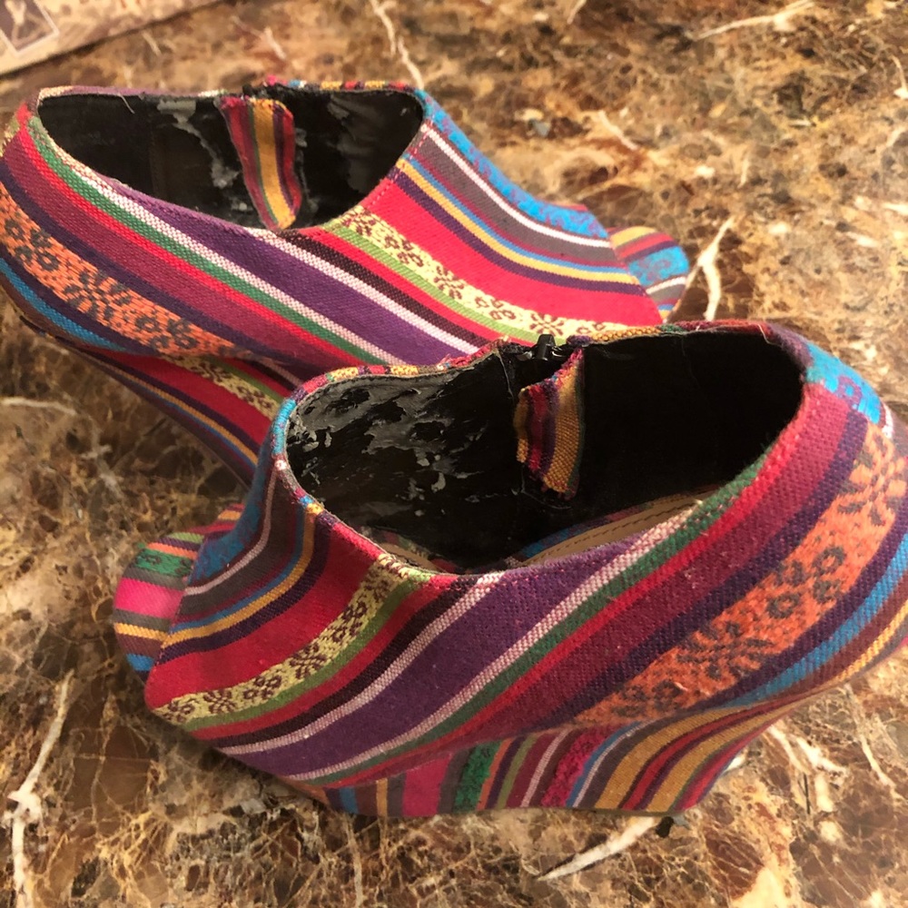 THE ‘5 O’CLOCK SOMEWHERE’ WEDGES - Picture 7 of 8